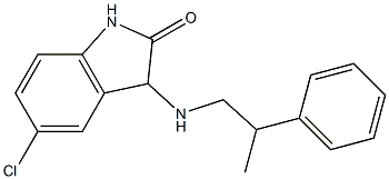 5-chloro-3-[(2-phenylpropyl)amino]-2,3-dihydro-1H-indol-2-one