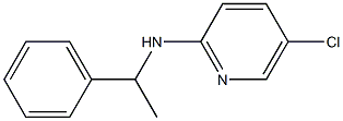 5-chloro-N-(1-phenylethyl)pyridin-2-amine Struktur