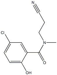 5-chloro-N-(2-cyanoethyl)-2-hydroxy-N-methylbenzamide
