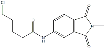 5-chloro-N-(2-methyl-1,3-dioxo-2,3-dihydro-1H-isoindol-5-yl)pentanamide