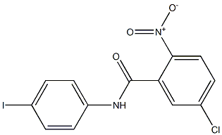  5-chloro-N-(4-iodophenyl)-2-nitrobenzamide
