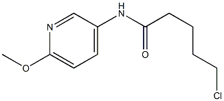 5-chloro-N-(6-methoxypyridin-3-yl)pentanamide