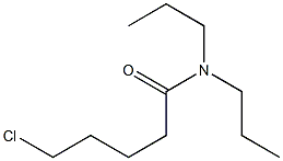 5-chloro-N,N-dipropylpentanamide Structure