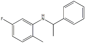 5-fluoro-2-methyl-N-(1-phenylethyl)aniline
