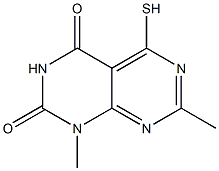 5-mercapto-1,7-dimethylpyrimido[4,5-d]pyrimidine-2,4(1H,3H)-dione