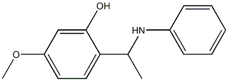  5-methoxy-2-[1-(phenylamino)ethyl]phenol