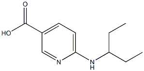 6-(pentan-3-ylamino)pyridine-3-carboxylic acid|