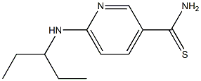 6-[(1-ethylpropyl)amino]pyridine-3-carbothioamide