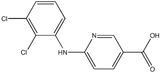6-[(2,3-dichlorophenyl)amino]pyridine-3-carboxylic acid Structure