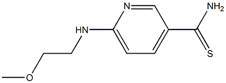 6-[(2-methoxyethyl)amino]pyridine-3-carbothioamide