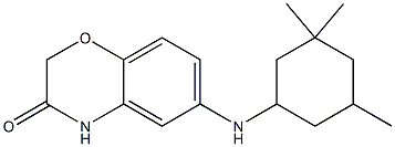 6-[(3,3,5-trimethylcyclohexyl)amino]-3,4-dihydro-2H-1,4-benzoxazin-3-one