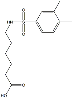 6-[(3,4-dimethylbenzene)sulfonamido]hexanoic acid