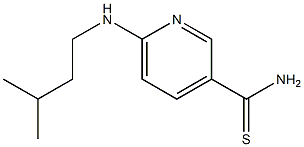 6-[(3-methylbutyl)amino]pyridine-3-carbothioamide