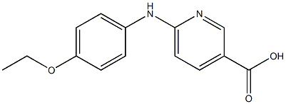 6-[(4-ethoxyphenyl)amino]pyridine-3-carboxylic acid Structure