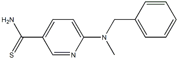  6-[benzyl(methyl)amino]pyridine-3-carbothioamide