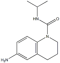 6-amino-N-(propan-2-yl)-1,2,3,4-tetrahydroquinoline-1-carboxamide,,结构式