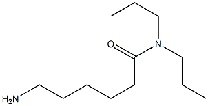 6-amino-N,N-dipropylhexanamide Structure