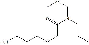 6-amino-N,N-dipropylhexanamide,,结构式