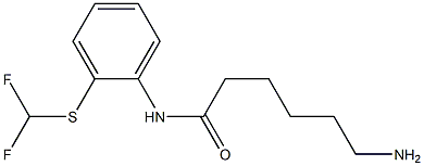  6-amino-N-{2-[(difluoromethyl)thio]phenyl}hexanamide