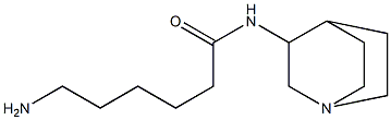 6-amino-N-1-azabicyclo[2.2.2]oct-3-ylhexanamide Structure