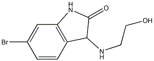 6-bromo-3-[(2-hydroxyethyl)amino]-2,3-dihydro-1H-indol-2-one