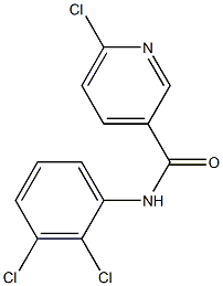 6-chloro-N-(2,3-dichlorophenyl)pyridine-3-carboxamide Structure