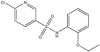  6-chloro-N-(2-ethoxyphenyl)pyridine-3-sulfonamide