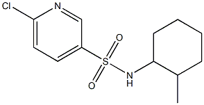 6-chloro-N-(2-methylcyclohexyl)pyridine-3-sulfonamide