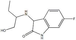  6-fluoro-3-[(1-hydroxybutan-2-yl)amino]-2,3-dihydro-1H-indol-2-one