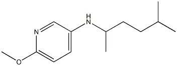 6-methoxy-N-(5-methylhexan-2-yl)pyridin-3-amine Structure