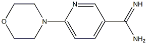 6-morpholin-4-ylpyridine-3-carboximidamide|