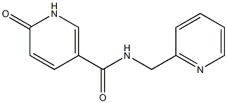 6-oxo-N-(pyridin-2-ylmethyl)-1,6-dihydropyridine-3-carboxamide