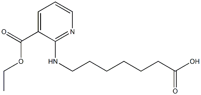 7-{[3-(ethoxycarbonyl)pyridin-2-yl]amino}heptanoic acid