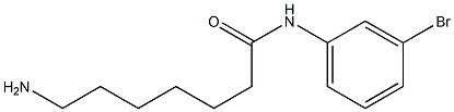 7-amino-N-(3-bromophenyl)heptanamide Structure