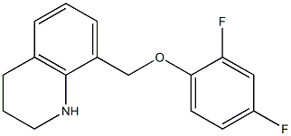 8-(2,4-difluorophenoxymethyl)-1,2,3,4-tetrahydroquinoline|