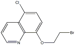 8-(2-bromoethoxy)-5-chloroquinoline|