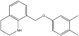 8-(3,4-dimethylphenoxymethyl)-1,2,3,4-tetrahydroquinoline|