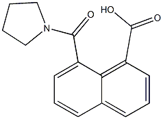 8-(pyrrolidin-1-ylcarbonyl)-1-naphthoic acid