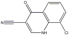 8-chloro-4-oxo-1,4-dihydroquinoline-3-carbonitrile