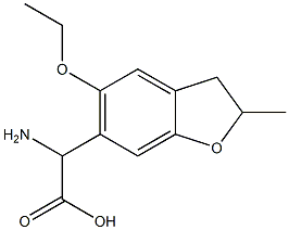 amino(5-ethoxy-2-methyl-2,3-dihydro-1-benzofuran-6-yl)acetic acid|