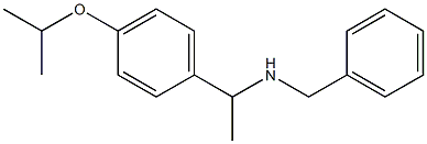 benzyl({1-[4-(propan-2-yloxy)phenyl]ethyl})amine
