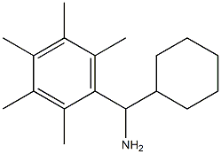 cyclohexyl(2,3,4,5,6-pentamethylphenyl)methanamine Structure