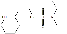 diethyl({[2-(piperidin-2-yl)ethyl]sulfamoyl})amine,,结构式