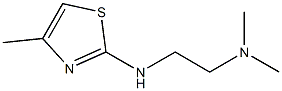 dimethyl({2-[(4-methyl-1,3-thiazol-2-yl)amino]ethyl})amine