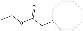 ethyl 2-(azocan-1-yl)acetate 结构式