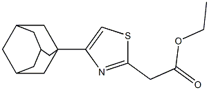  ethyl 2-[4-(adamantan-1-yl)-1,3-thiazol-2-yl]acetate