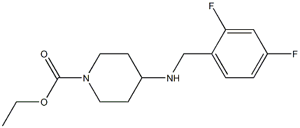 ethyl 4-{[(2,4-difluorophenyl)methyl]amino}piperidine-1-carboxylate|