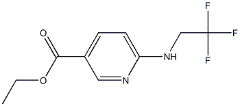  ethyl 6-[(2,2,2-trifluoroethyl)amino]pyridine-3-carboxylate