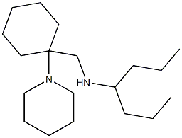 heptan-4-yl({[1-(piperidin-1-yl)cyclohexyl]methyl})amine|