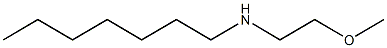 heptyl(2-methoxyethyl)amine Structure